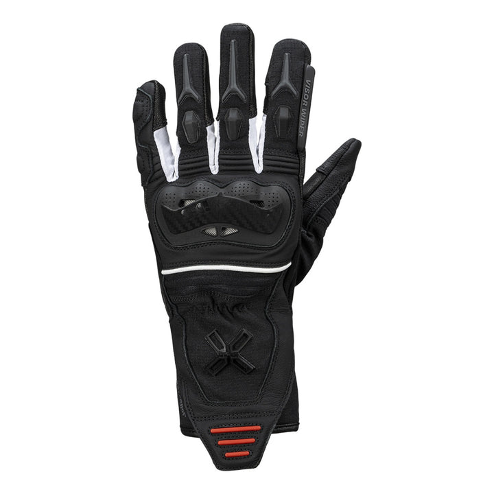 iXS Rapid-STX 1.0 Handschuhe schwarz-weiss-rot