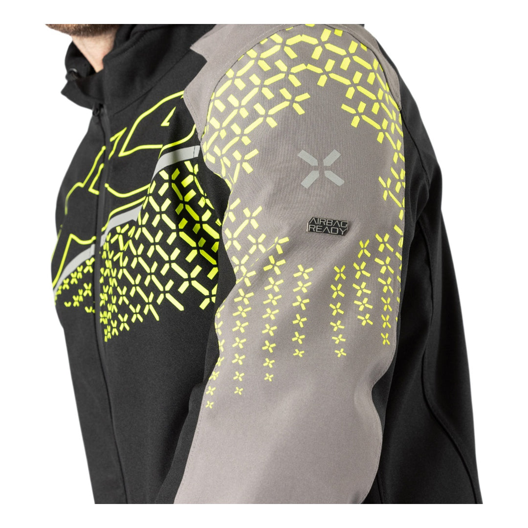 iXS Rapid-STX 1.0 Laminatjacke anthrazit-lime