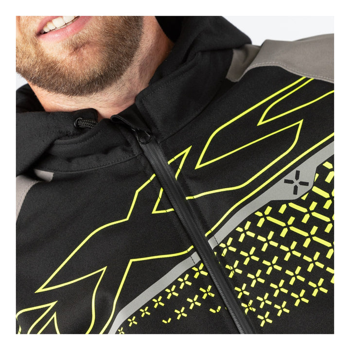 iXS Rapid-STX 1.0 Laminatjacke anthrazit-lime