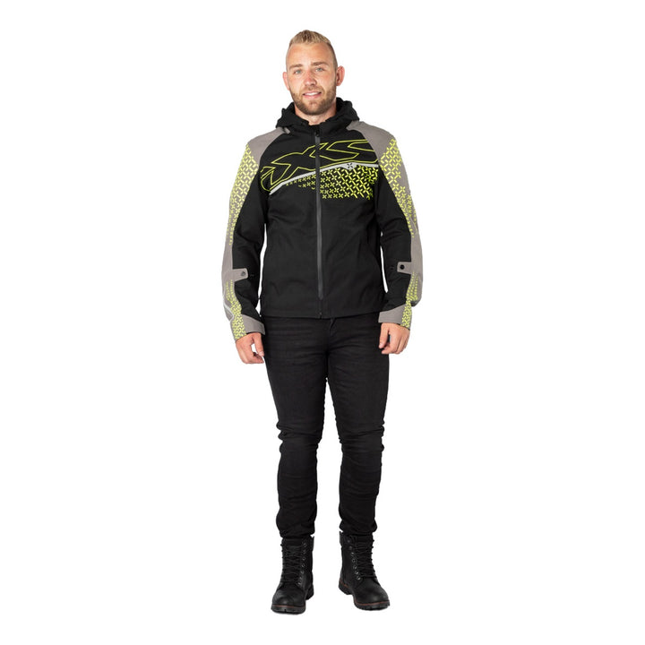iXS Rapid-STX 1.0 Laminatjacke anthrazit-lime