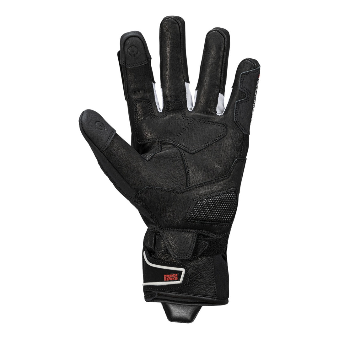 iXS Rapid-STX 1.0 WMS Handschuhe schwarz-weiss-rot