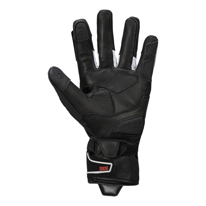 iXS Rapid-STX 1.0 WMS Handschuhe schwarz-weiss-rot
