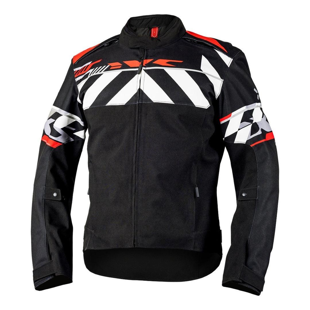 iXS Rapid-STX 2.1 Laminatjacke schwarz-rot-grau