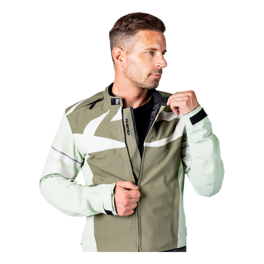 iXS Rapid-STX 2.2 Laminatjacke oliv-hellgrün