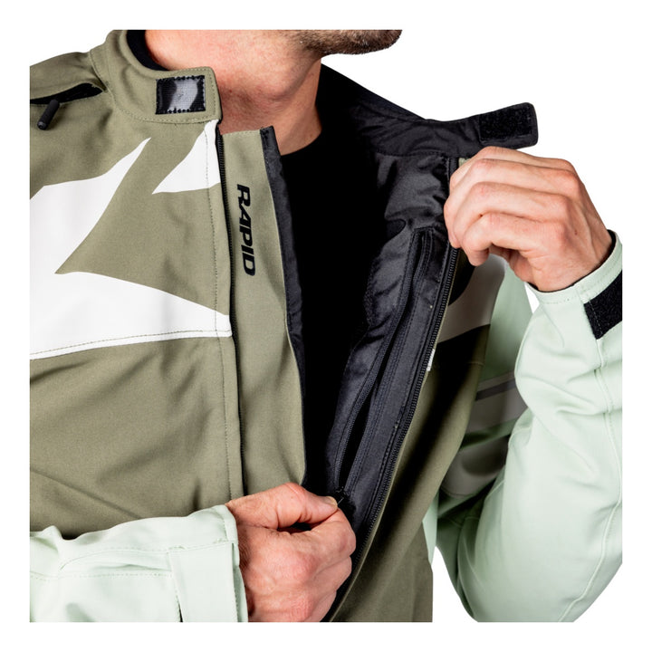 iXS Rapid-STX 2.2 Laminatjacke oliv-hellgrün