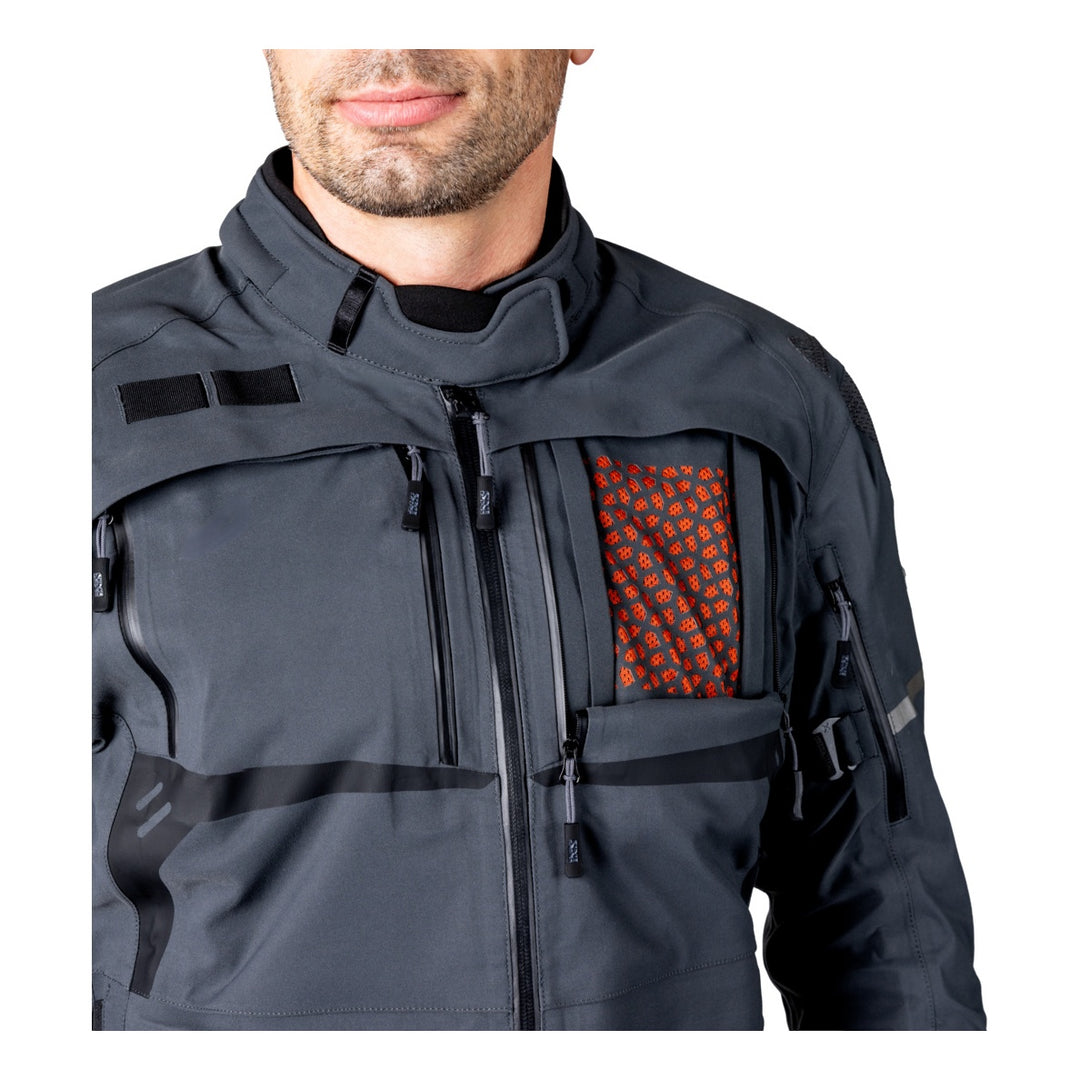 iXS Tourster-GTX 1.0 Laminatjacke dunkelgrau