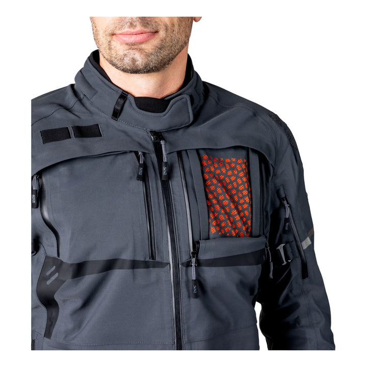 iXS Tourster-GTX 1.0 Laminatjacke dunkelgrau