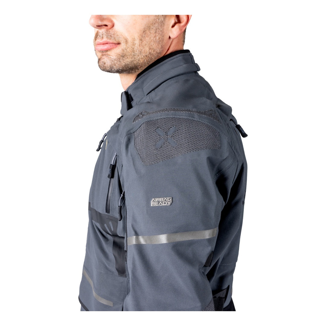 iXS Tourster-GTX 1.0 Laminatjacke dunkelgrau