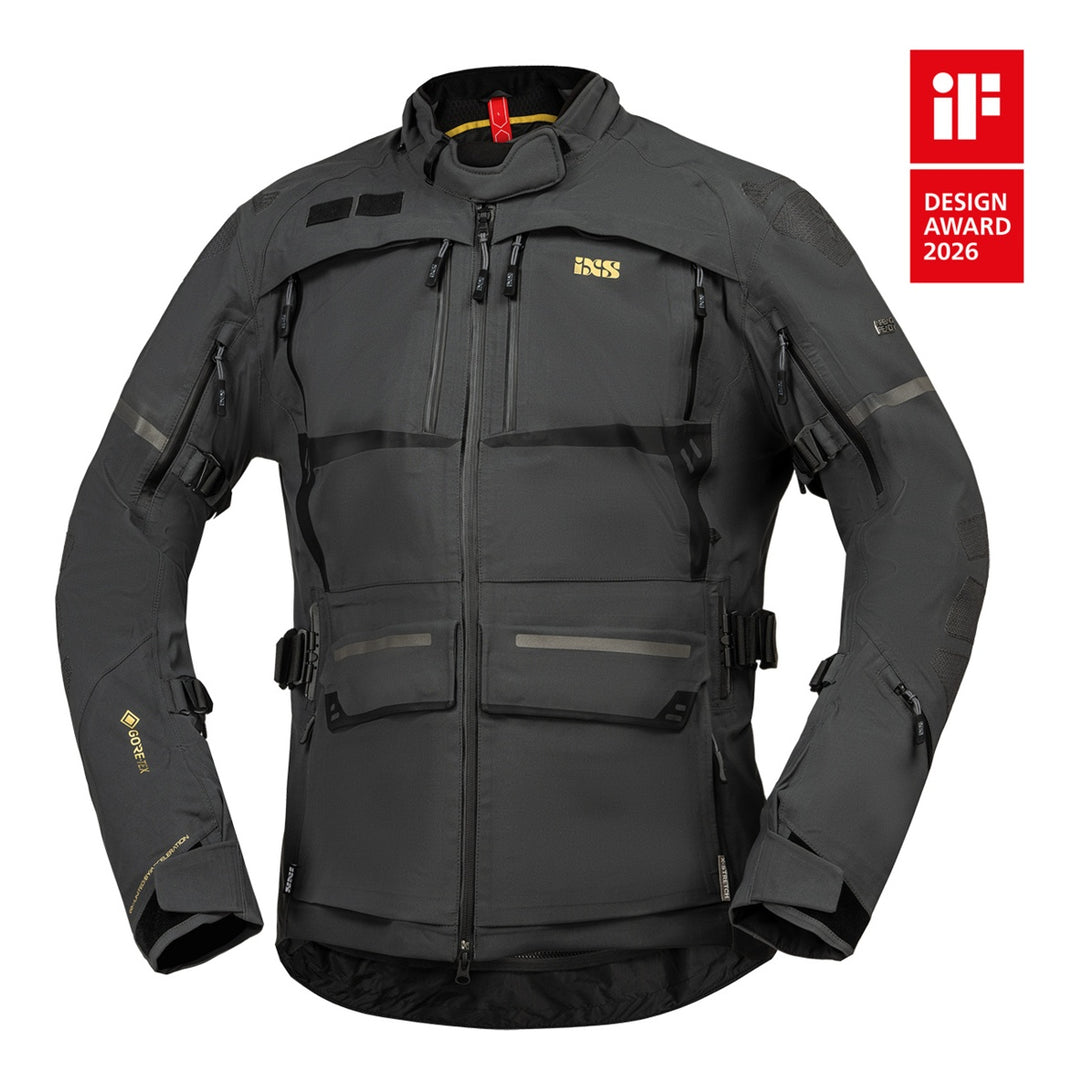 iXS Tourster-GTX 1.0 Laminatjacke dunkelgrau