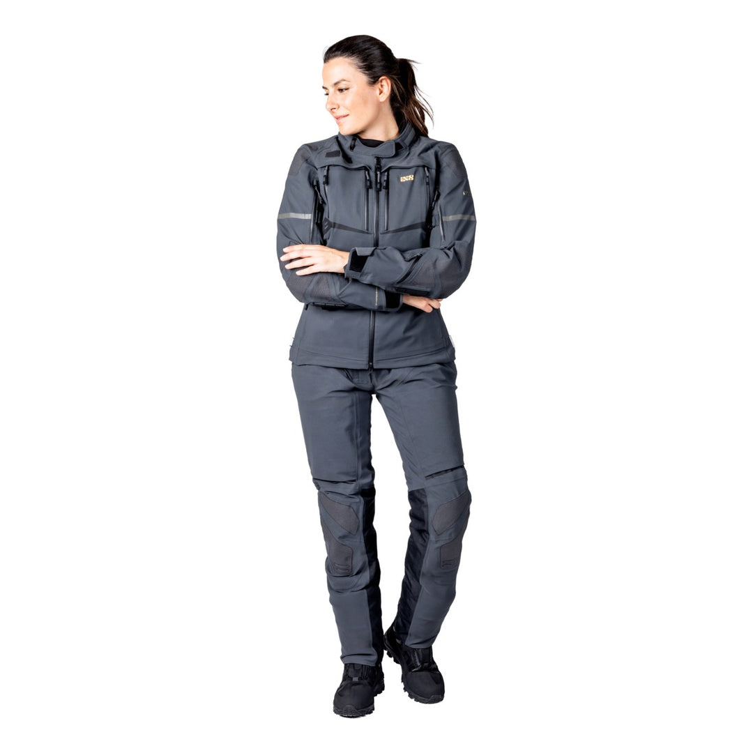 iXS Tourster-GTX 1.0 WMS Laminatjacke dunkelgrau