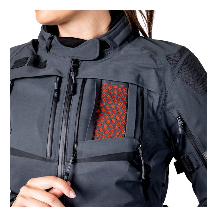 iXS Tourster-GTX 1.0 WMS Laminatjacke dunkelgrau