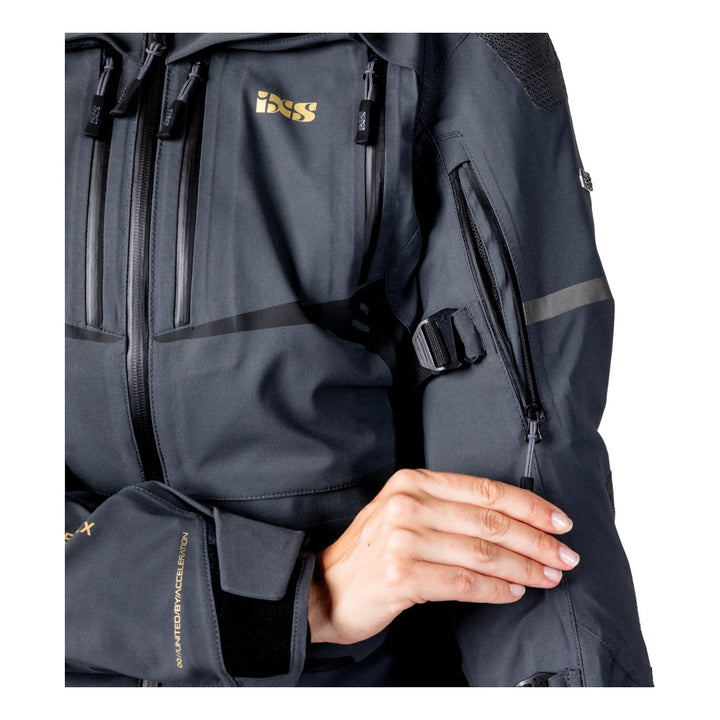 iXS Tourster-GTX 1.0 WMS Laminatjacke dunkelgrau