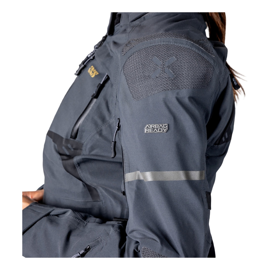 iXS Tourster-GTX 1.0 WMS Laminatjacke dunkelgrau