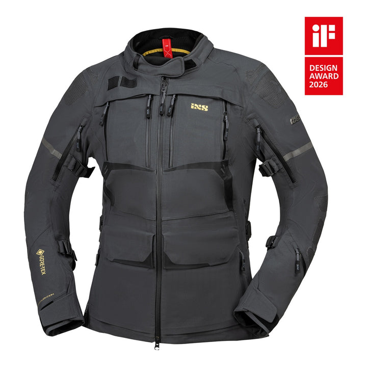 iXS Tourster-GTX 1.0 WMS Laminatjacke dunkelgrau
