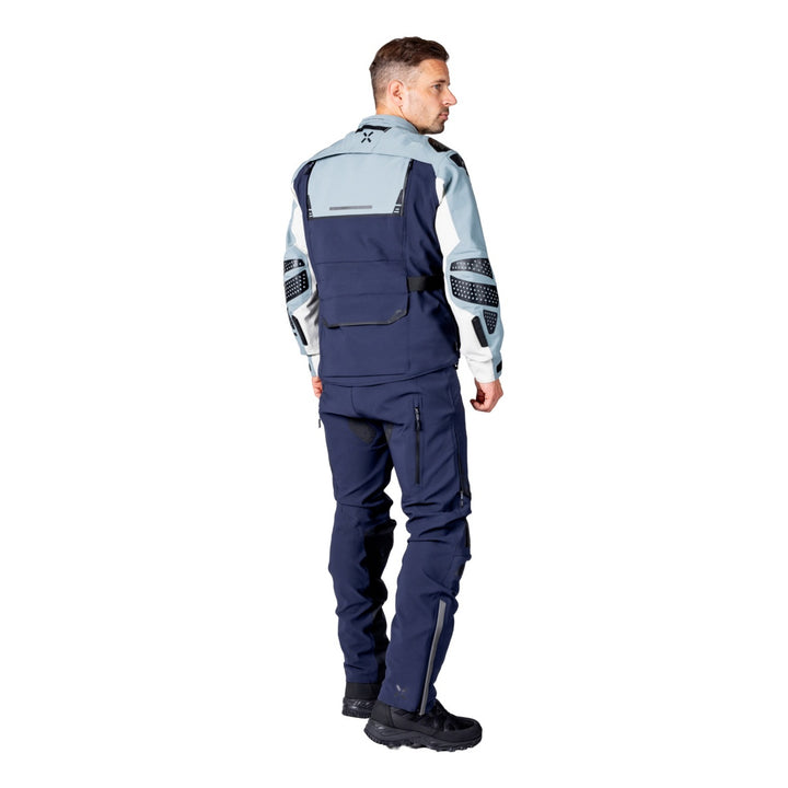iXS Tourster-STX 2.0 Laminatjacke dunkelblau-blau grau-cool grau