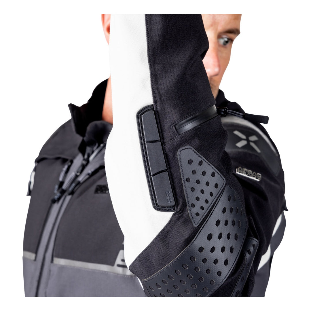 iXS Tourster-STX 2.0 Laminatjacke dunkelgrau-schwarz-cool grau