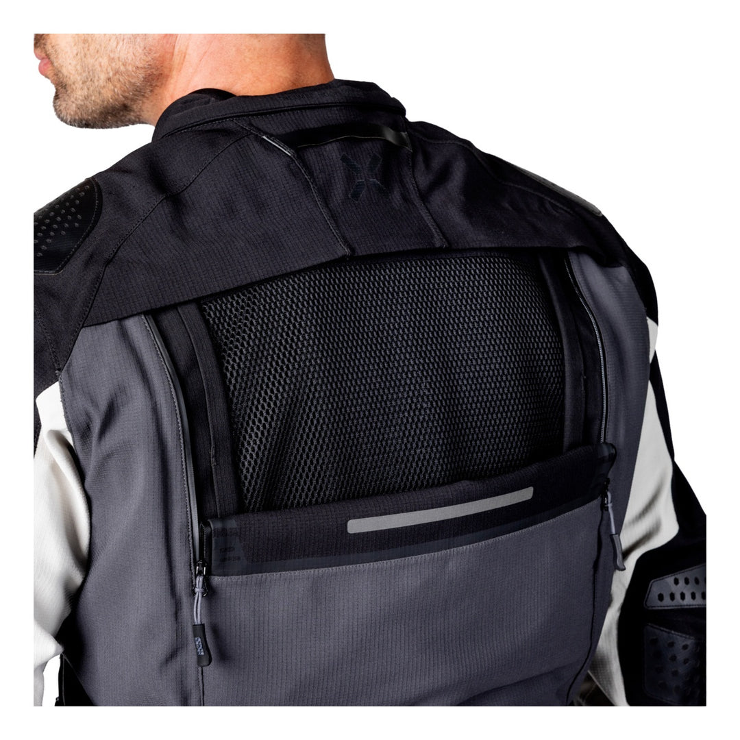 iXS Tourster-STX 2.0 Laminatjacke dunkelgrau-schwarz-cool grau