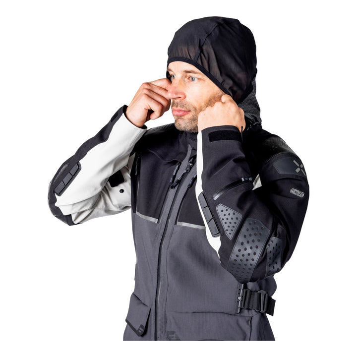 iXS Tourster-STX 2.0 Laminatjacke dunkelgrau-schwarz-cool grau