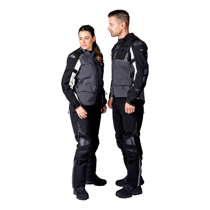 iXS Tourster-STX 2.0 Laminatjacke dunkelgrau-schwarz-cool grau