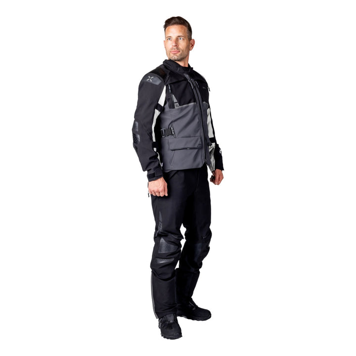 iXS Tourster-STX 2.0 Laminatjacke dunkelgrau-schwarz-cool grau