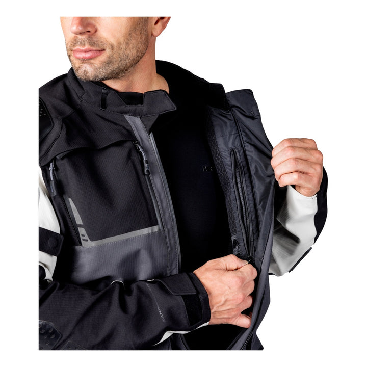 iXS Tourster-STX 2.0 Laminatjacke dunkelgrau-schwarz-cool grau