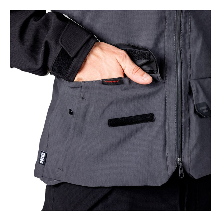iXS Tourster-STX 2.0 Laminatjacke dunkelgrau-schwarz-cool grau