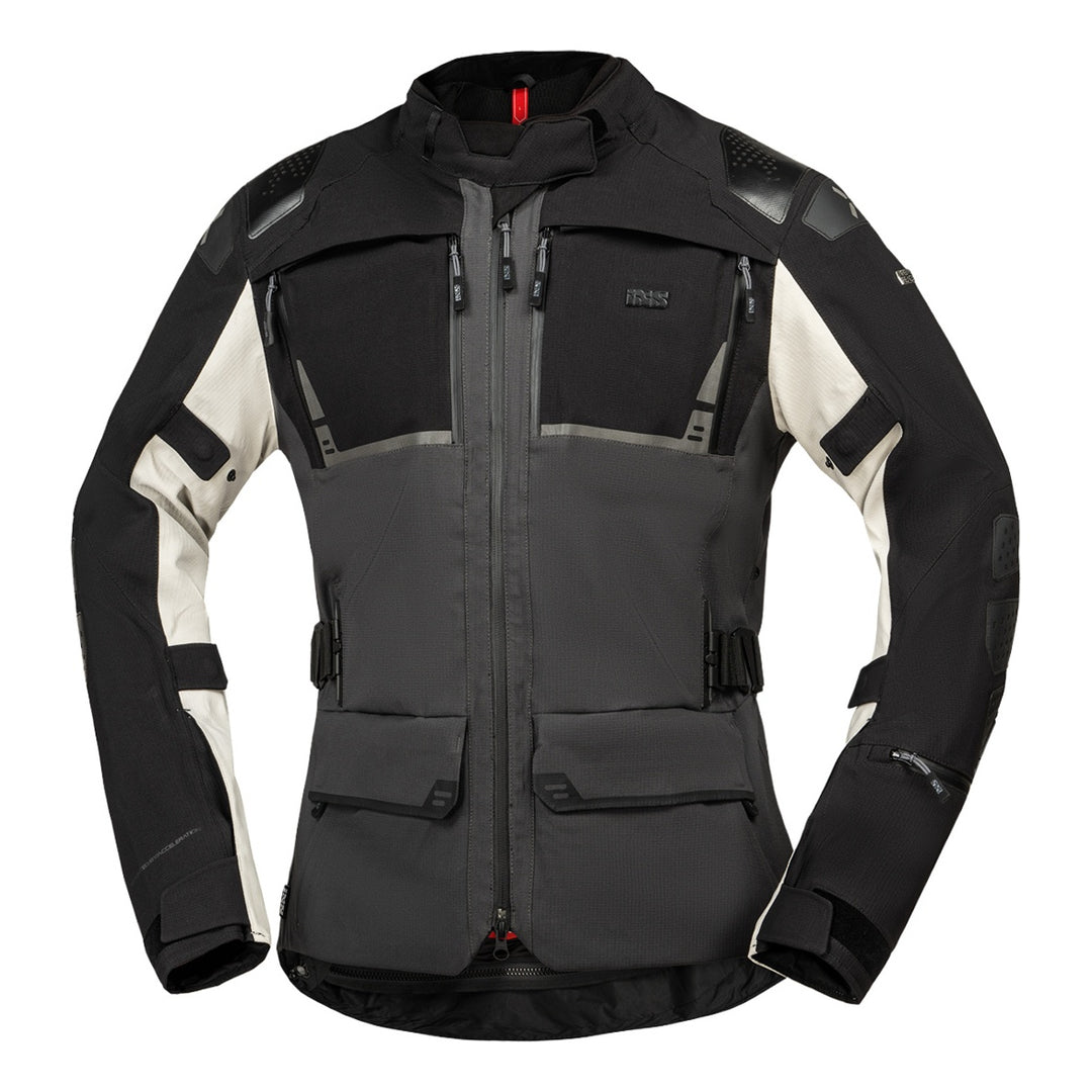 iXS Tourster-STX 2.0 Laminatjacke dunkelgrau-schwarz-cool grau