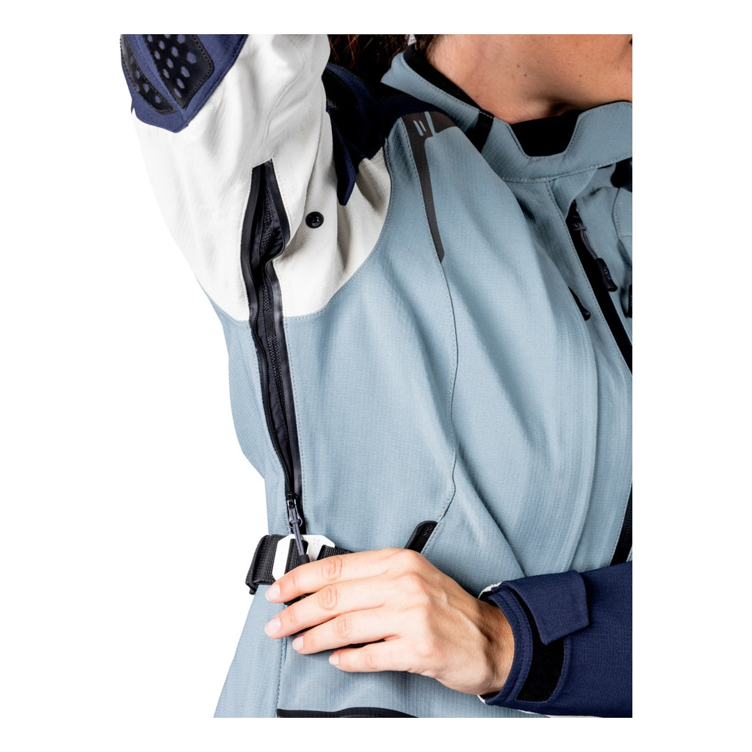 iXS Tourster-STX 2.0 WMS Laminatjacke dunkelblau-blau grau-cool grau