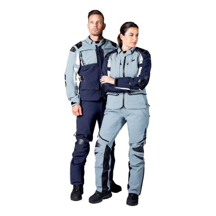 iXS Tourster-STX 2.0 WMS Laminatjacke dunkelblau-blau grau-cool grau