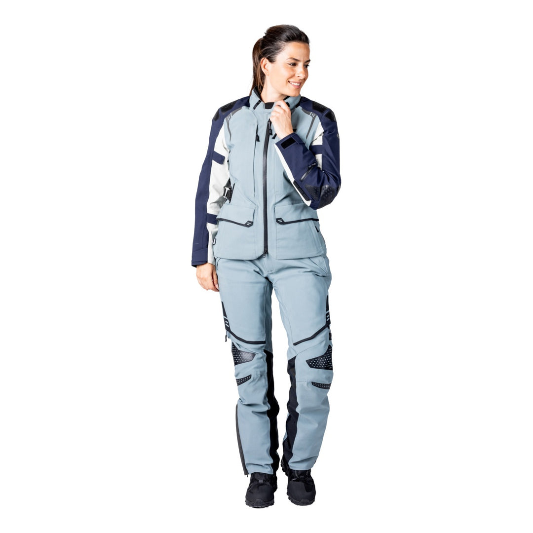 iXS Tourster-STX 2.0 WMS Laminatjacke dunkelblau-blau grau-cool grau