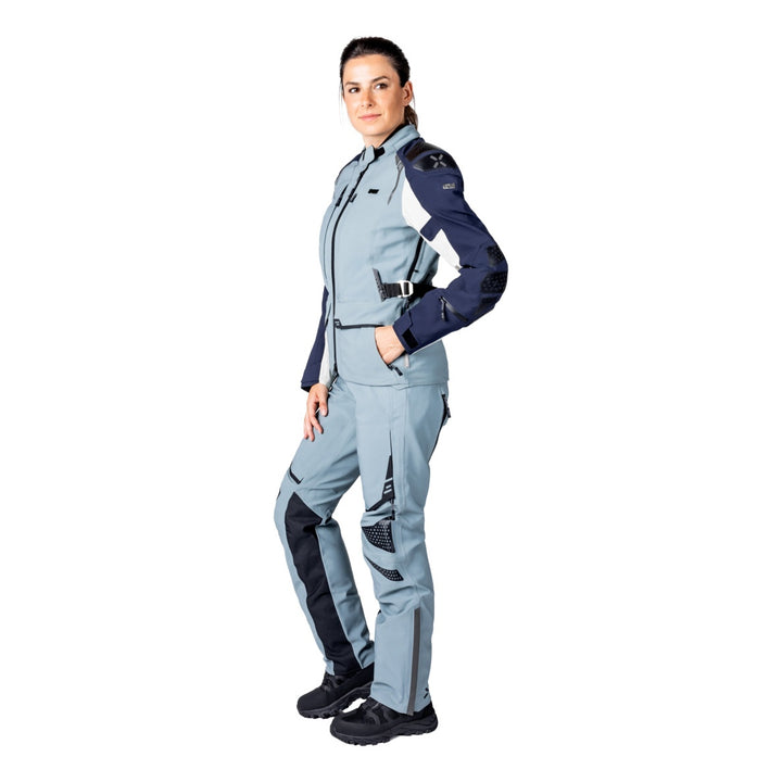 iXS Tourster-STX 2.0 WMS Laminatjacke dunkelblau-blau grau-cool grau