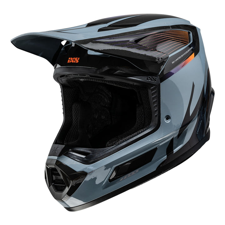 iXS Trigger MX 1.0 Graphic MIPS Integralhelm grau-schwarz
