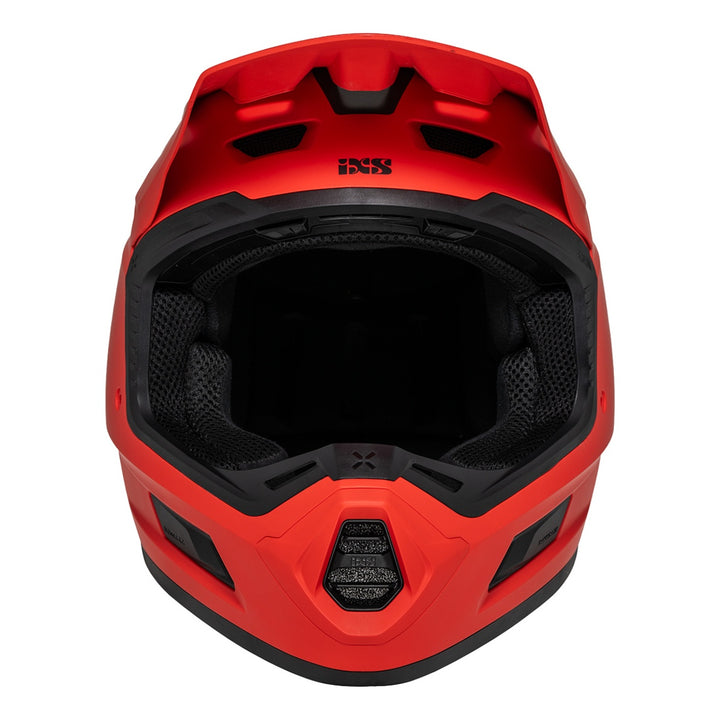 iXS Trigger MX 1.0 Graphic MIPS Integralhelm matt rot-schwarz