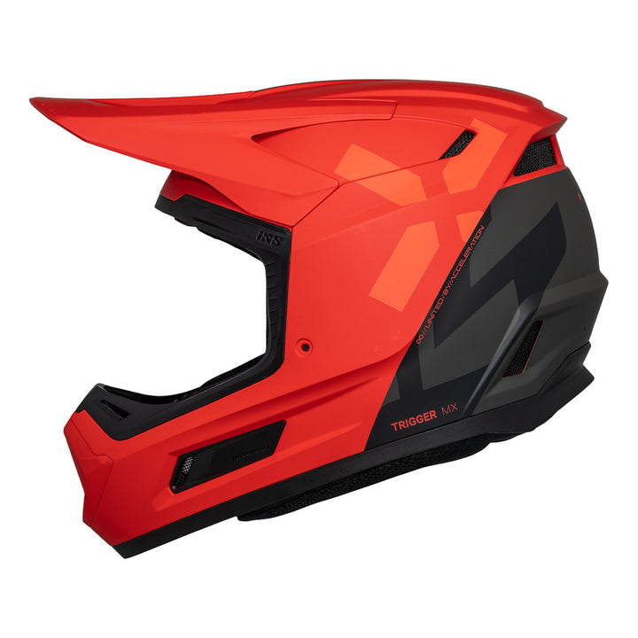 iXS Trigger MX 1.0 Graphic MIPS Integralhelm matt rot-schwarz