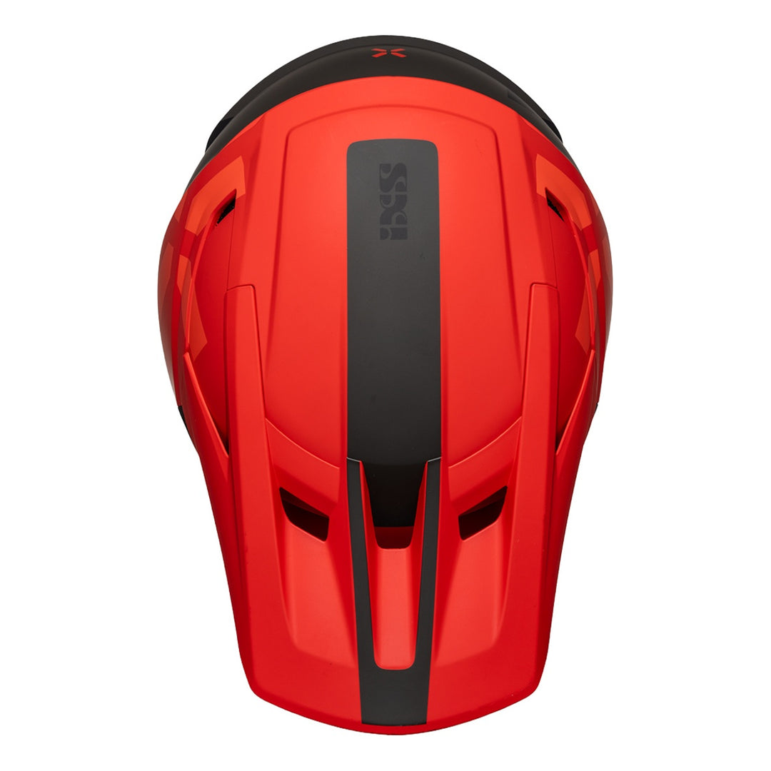 iXS Trigger MX 1.0 Graphic MIPS Integralhelm matt rot-schwarz