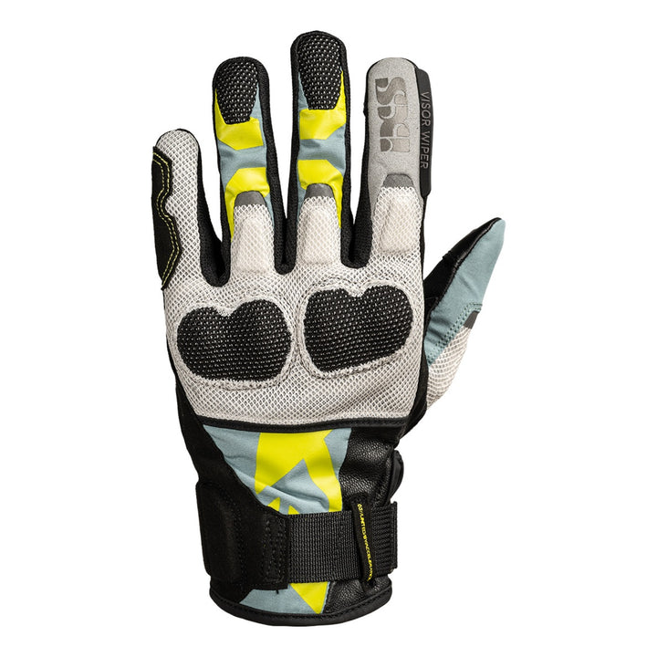 iXS Venture-Air 1.0 Handschuhe schwarz-blau grau-lime gelb