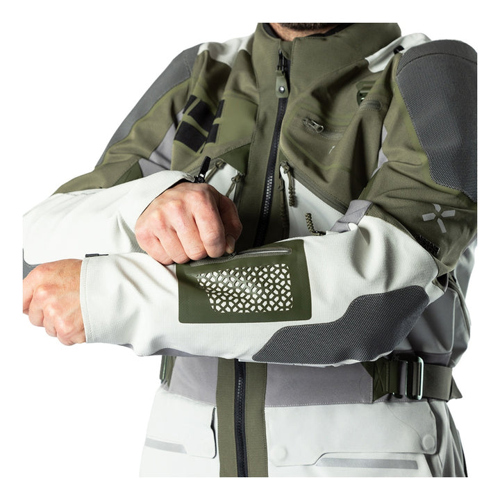 iXS Venture-Air 1.0 Jacke hellgrau-oliv