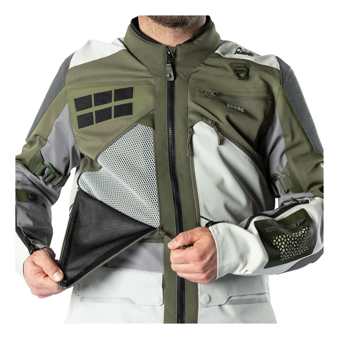 iXS Venture-Air 1.0 Jacke hellgrau-oliv