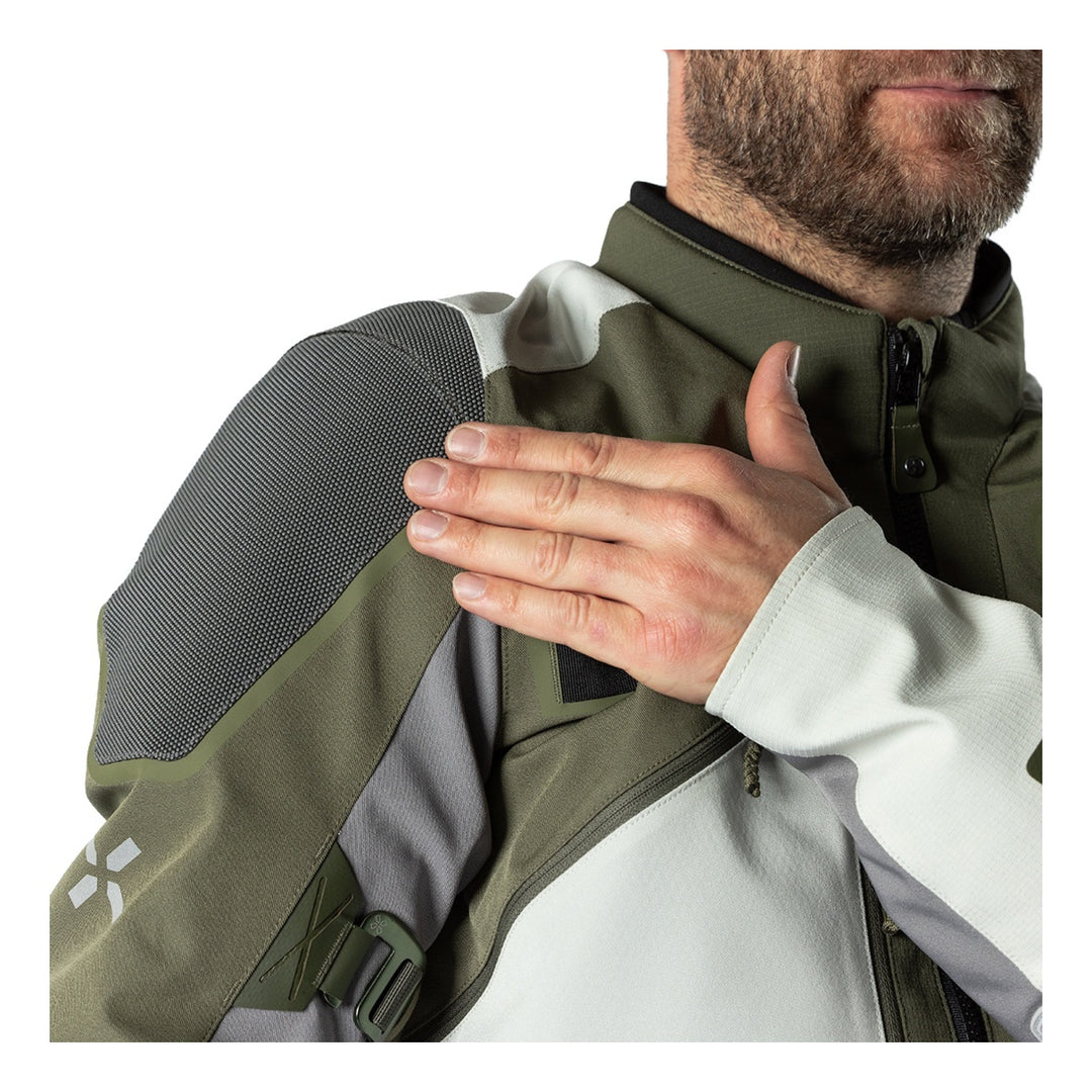 iXS Venture-Air 1.0 Jacke hellgrau-oliv