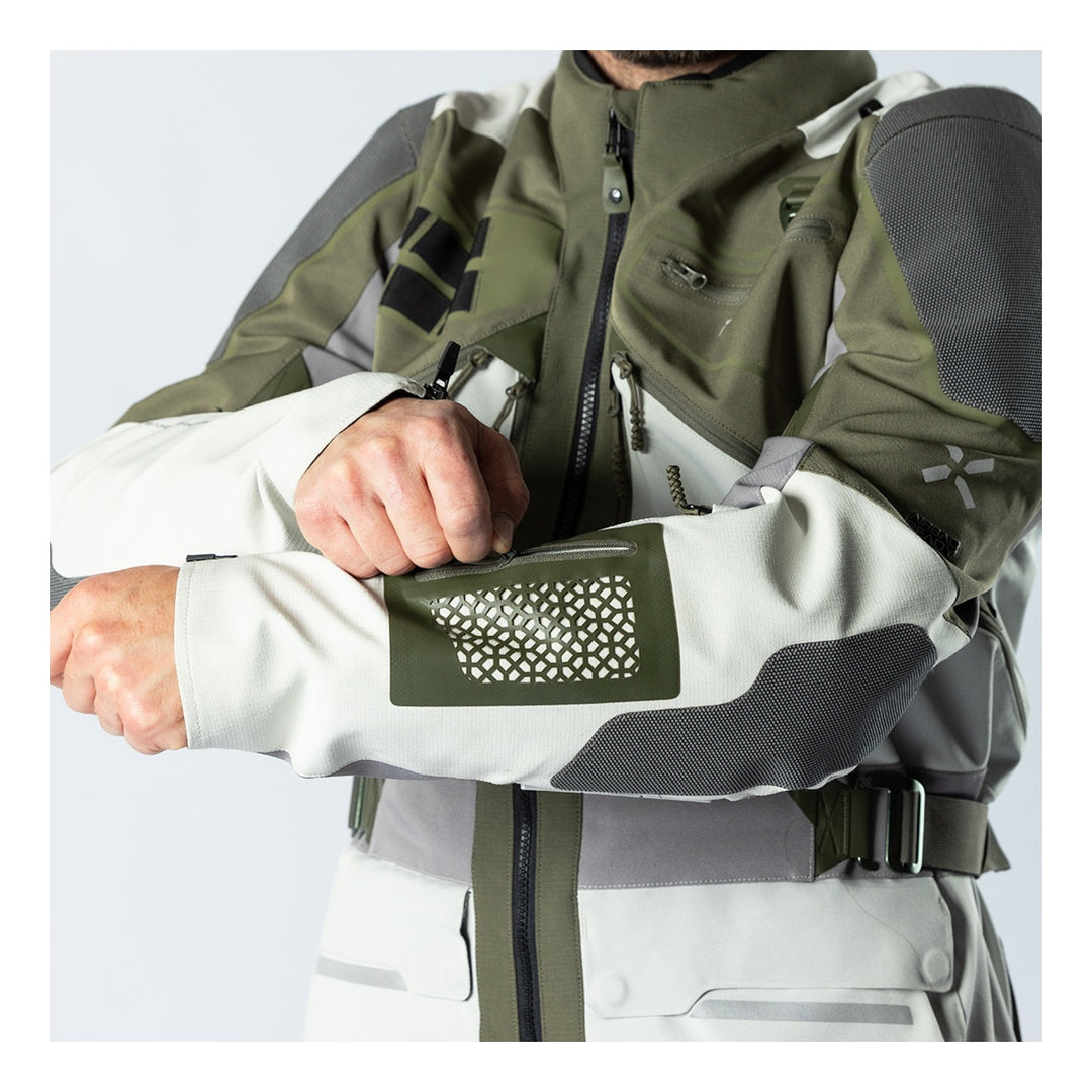 iXS Venture-Air 1.0 Jacke hellgrau-oliv
