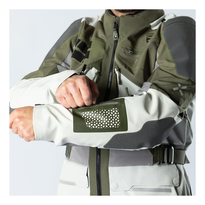 iXS Venture-Air 1.0 Jacke hellgrau-oliv