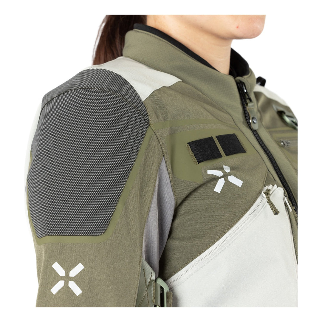 iXS Venture-Air 1.0 WMS Jacke hellgrau-oliv