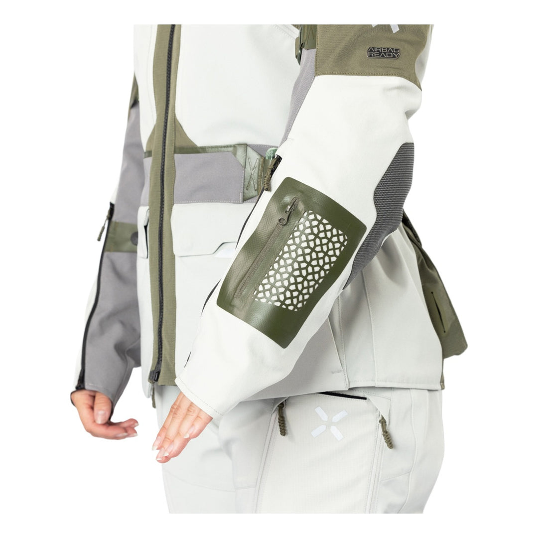 iXS Venture-Air 1.0 WMS Jacke hellgrau-oliv
