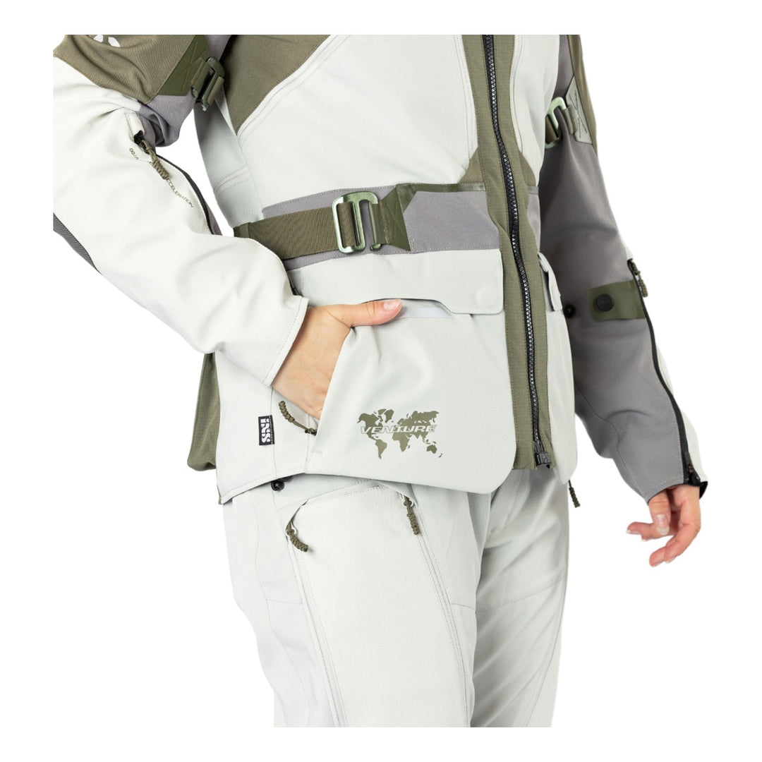 iXS Venture-Air 1.0 WMS Jacke hellgrau-oliv