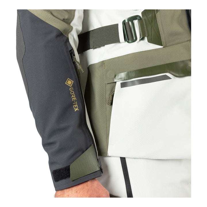 iXS Venture-GTX 1.0 Laminatjacke cool grey-oliv grau-grün