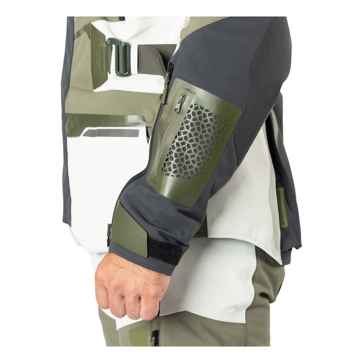 iXS Venture-GTX 1.0 Laminatjacke cool grey-oliv grau-grün