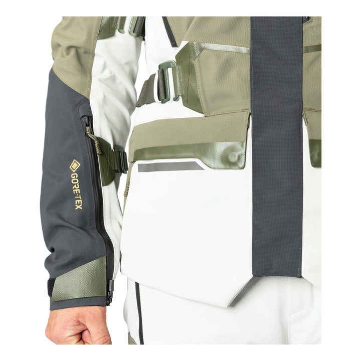 iXS Venture-GTX 1.0 Laminatjacke cool grey-oliv grau-grün