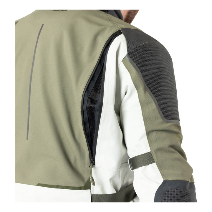 iXS Venture-GTX 1.0 Laminatjacke cool grey-oliv grau-grün