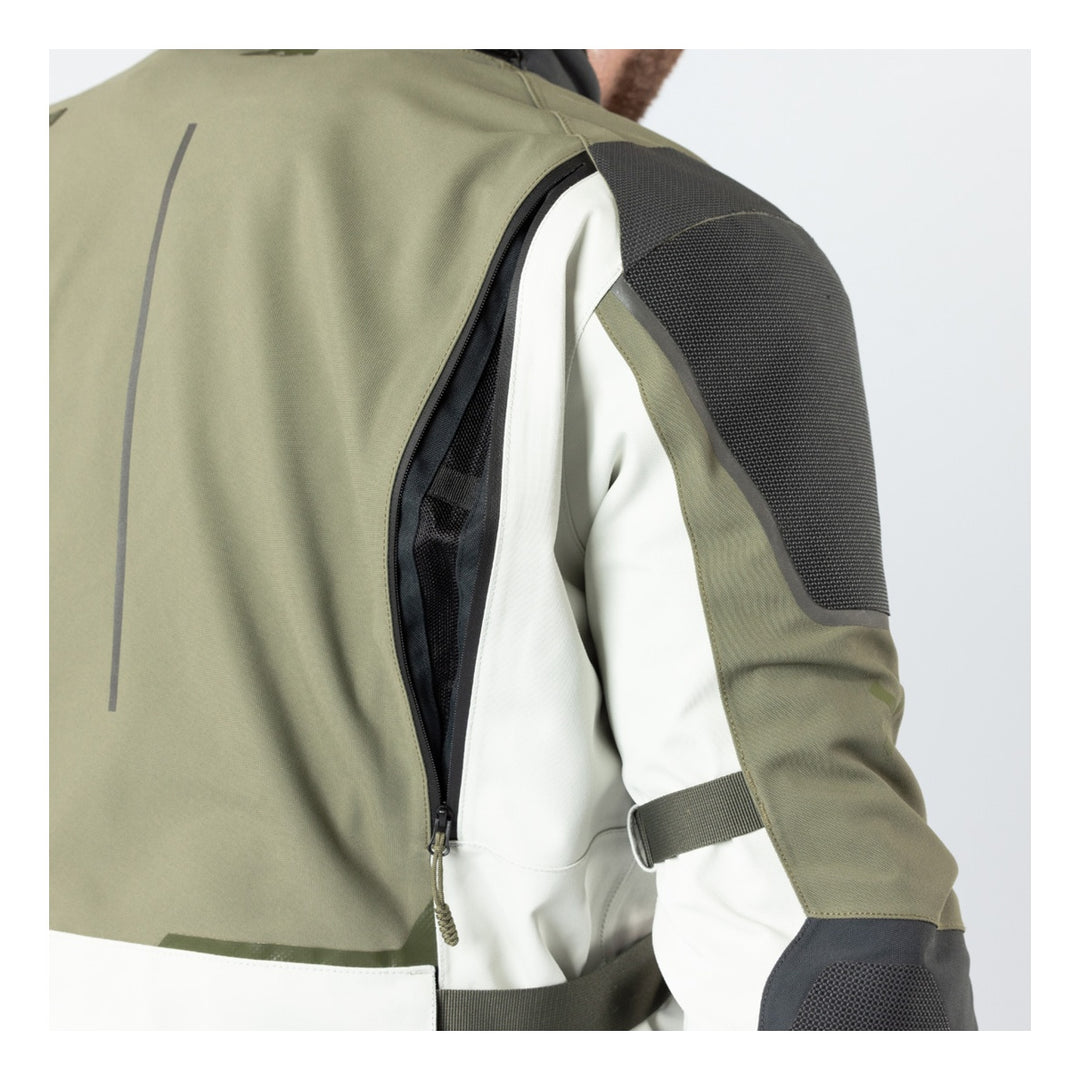 iXS Venture-GTX 1.0 Laminatjacke cool grey-oliv grau-grün