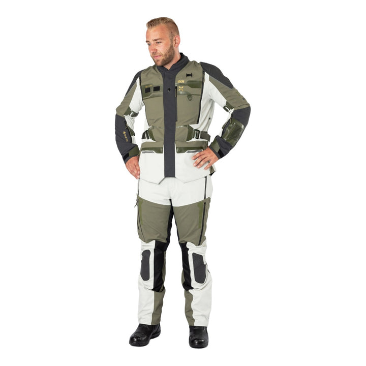 iXS Venture-GTX 1.0 Laminatjacke cool grey-oliv grau-grün